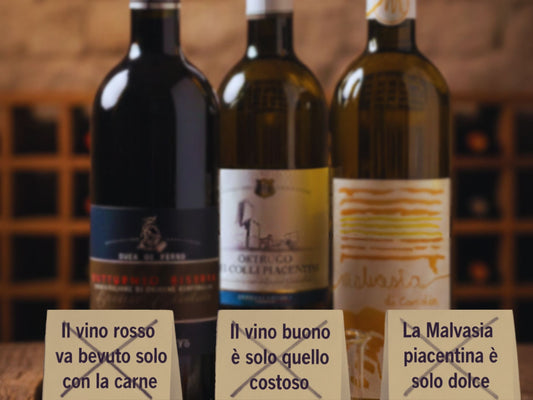 5 falsi miti sui vini piacentini che resistono ancora oggi